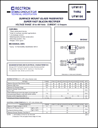 UFM102 Datasheet