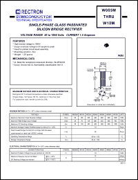 W04M Datasheet