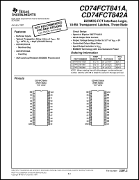 CD74FCT841AM96 Datasheet