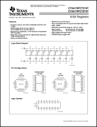 CY54FCT374CTLMB Datasheet