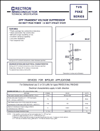 P6KE33 Datasheet