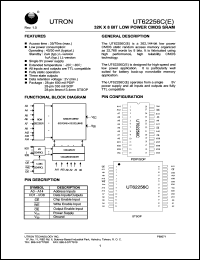 UT62256CLS-35LLE Datasheet