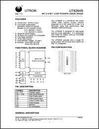 UT6264BSC-70LL Datasheet