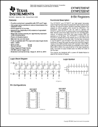 CY74FCT2574CTSOCT Datasheet