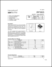 IRF5803D2 Datasheet