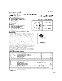 IRFBA1404P Datasheet