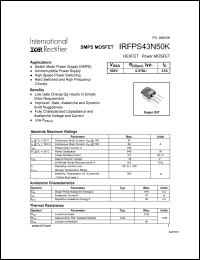 IRFPS3815 Datasheet