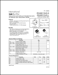IRG4BC15UD-S Datasheet