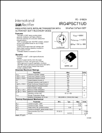 IRG4PSC71KD Datasheet
