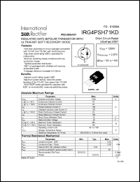 IRG4PSC71K Datasheet