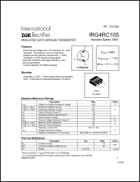 IRG4RC10K Datasheet