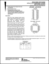 SNJ54ALS564BW Datasheet