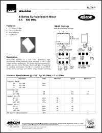 ELCM-1 Datasheet