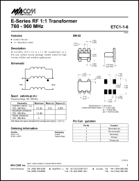 ETC1-1-10TR Datasheet