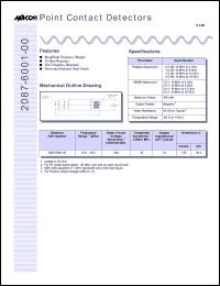 2087-6001-00 Datasheet