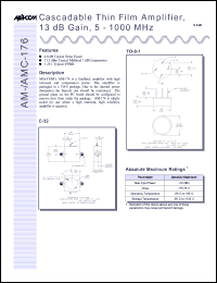 AMC-176SMA Datasheet