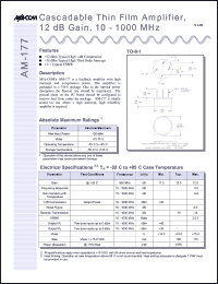 AM-177PIN Datasheet