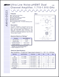 AM40-0023 Datasheet