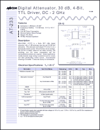 AT-233PIN Datasheet