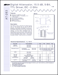 AT-283PIN Datasheet