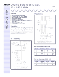 MDS-149PIN Datasheet
