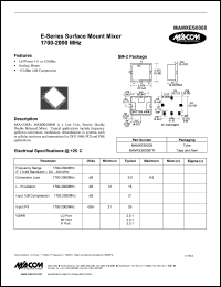 MAMXES0009 Datasheet