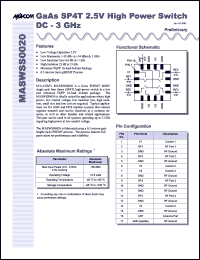 MASWSS0024TR Datasheet