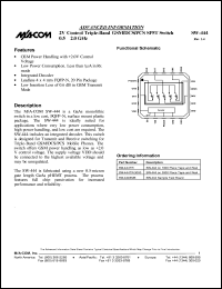 SW-444SMB Datasheet