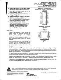 SN74ABT533ADWR Datasheet