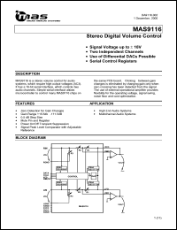 MAS9116ASBA Datasheet