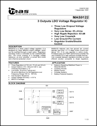 MAS9122ASM2-T Datasheet