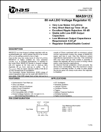 MAS9123AST6-T Datasheet
