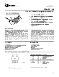 MAS9130AST2-T Datasheet