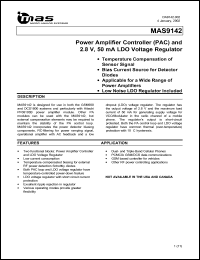MAS9142AUA1-T Datasheet