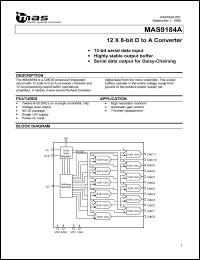 MAS9184AS-T Datasheet
