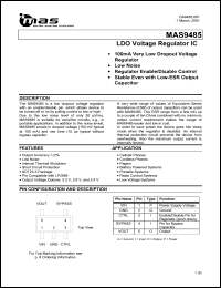 MAS9485AST2-T Datasheet