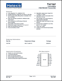 TH7107 Datasheet