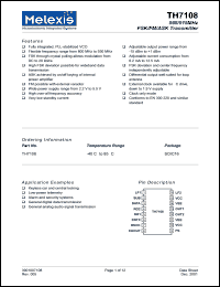 TH7108 Datasheet