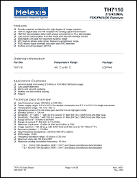 TH7110 Datasheet