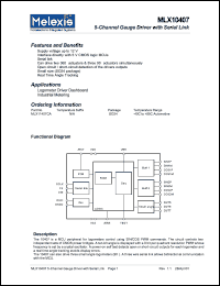 MLX10402CDF Datasheet