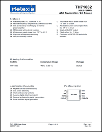 TH71101 Datasheet