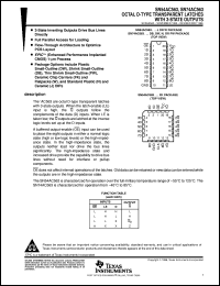 SN74AC563DWR Datasheet