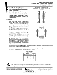 SN74ACT373DBLE Datasheet