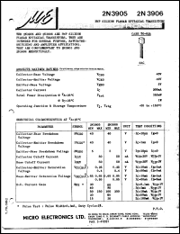 2N3905 Datasheet