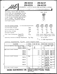 2N4234 Datasheet
