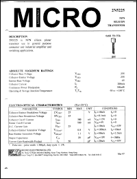 2N5225 Datasheet