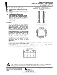 SN74ACT534DBR Datasheet