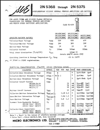 2N5370 Datasheet