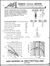 2N5819 Datasheet