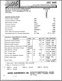 2SC945 Datasheet